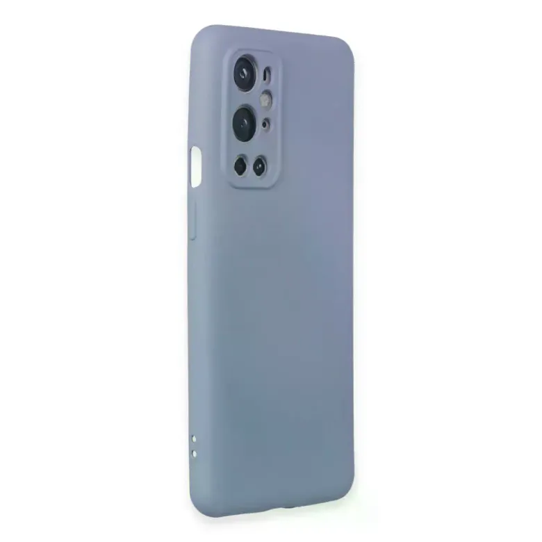 One Plus 9 Pro Kılıf Nano içi Kadife Silikon - Mor