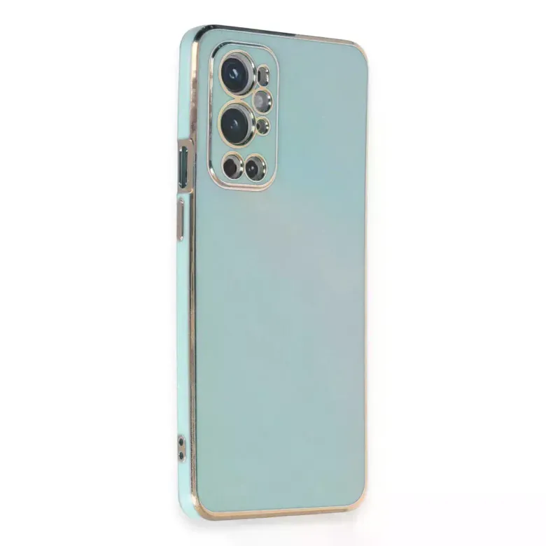 One Plus 9 Pro Kılıf Volet Silikon - Açık Yeşil