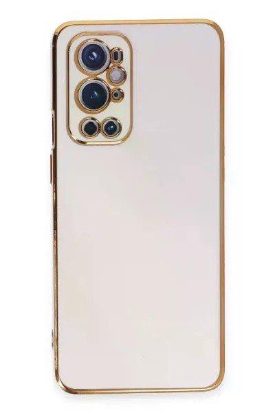 One Plus 9 Pro Kılıf Volet Silikon - Beyaz