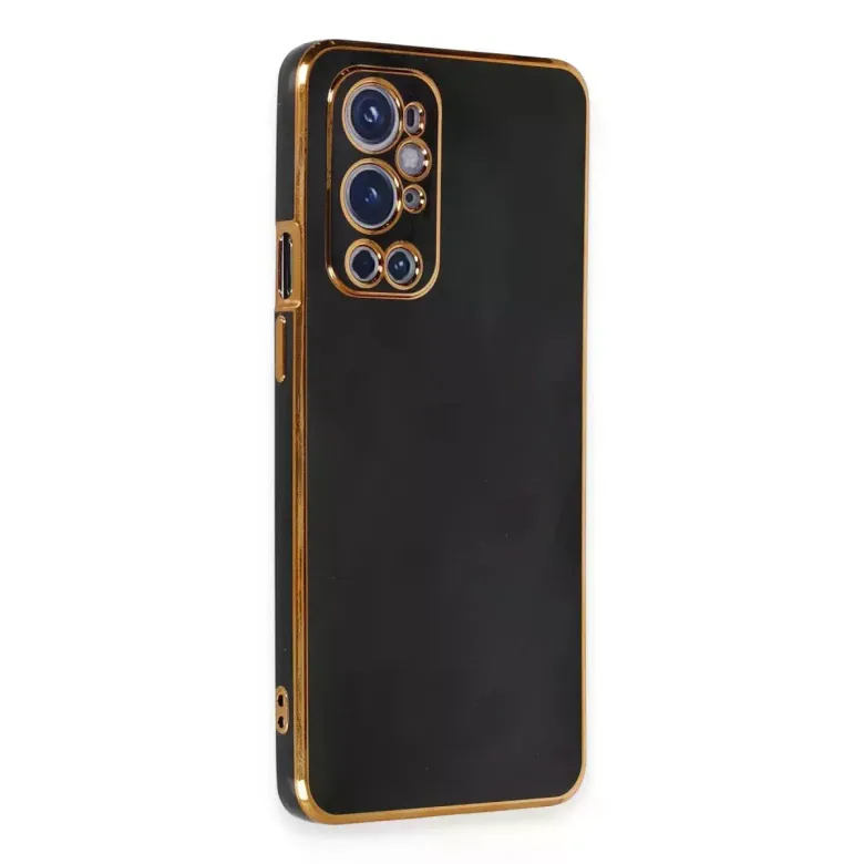 One Plus 9 Pro Kılıf Volet Silikon - Siyah
