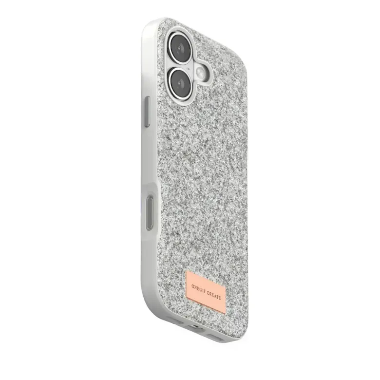 Onegif Apple İphone 17 Bright Simli Kapak - Beyaz