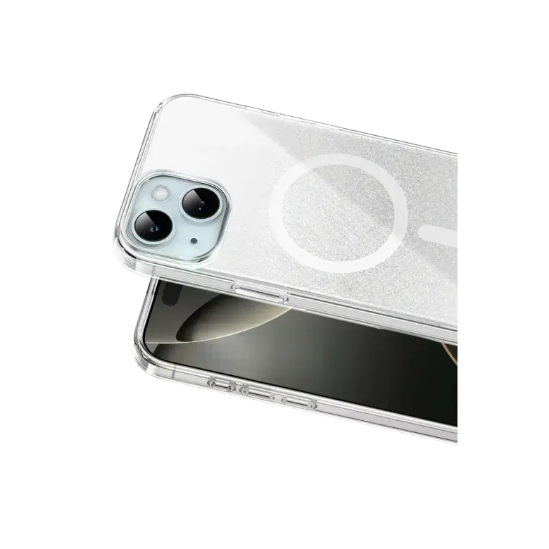 Onegif İphone 14 Sora Simli Magsafe Kapak - Beyaz