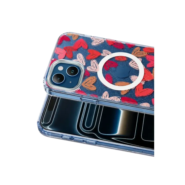 Onegif İphone 15 Desina Magsafe Kapak - Desen 6