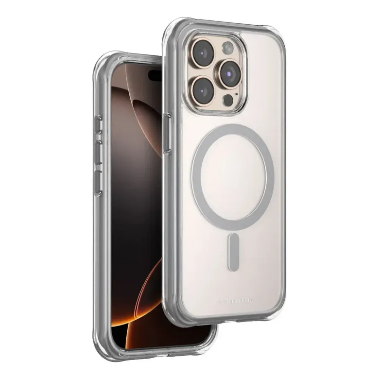 Onegif İphone 15 Pro Max Hulk Magsafe Kapak - Titan Gri