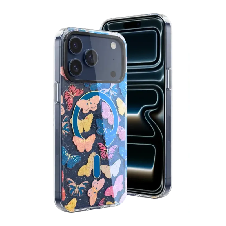 Onegif İphone 17 Pro Max Desina Magsafe Kapak - Desen 5