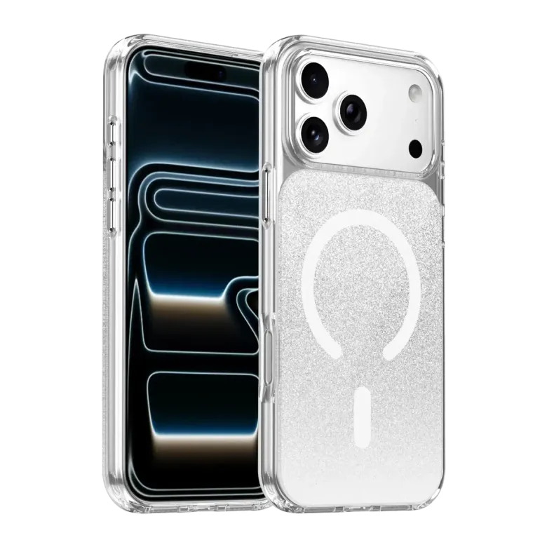 Onegif İphone 17 Pro Max Sora Simli Magsafe Kapak - Beyaz