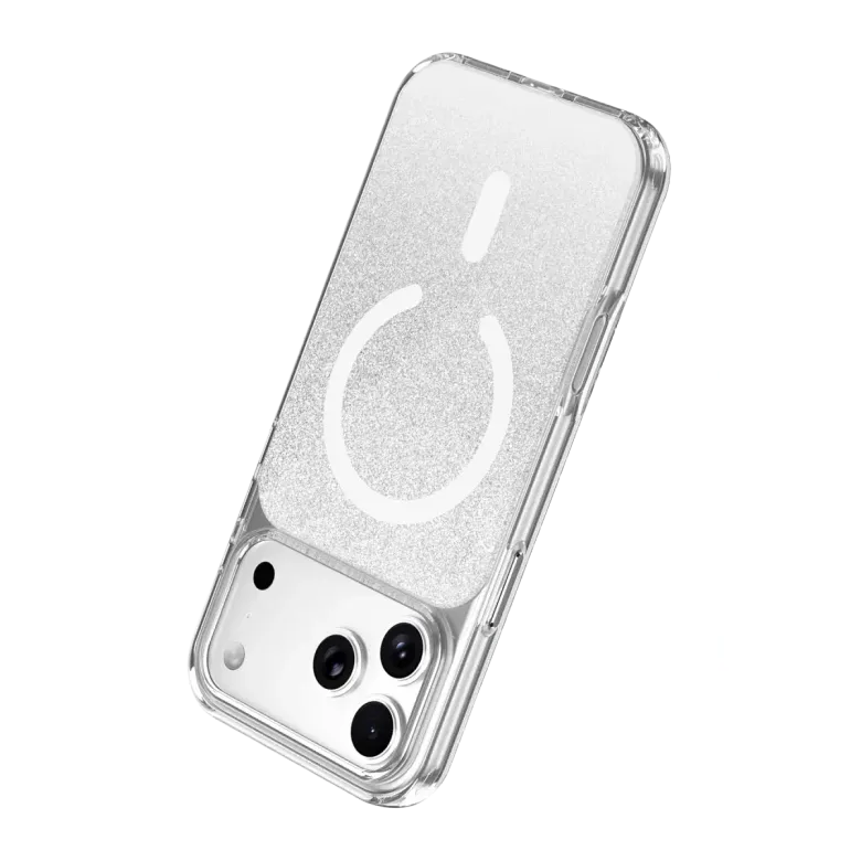 Onegif İphone 17 Pro Max Sora Simli Magsafe Kapak - Beyaz