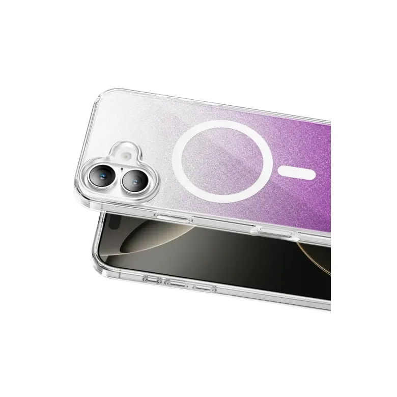 Onegif İphone 17 Sora Simli Magsafe Kapak - Mor