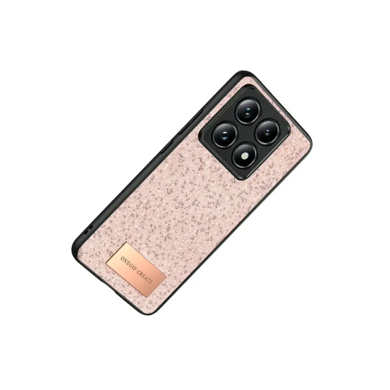 Onegif Xiao 14t Pro Bright Simli Kapak - Pembe