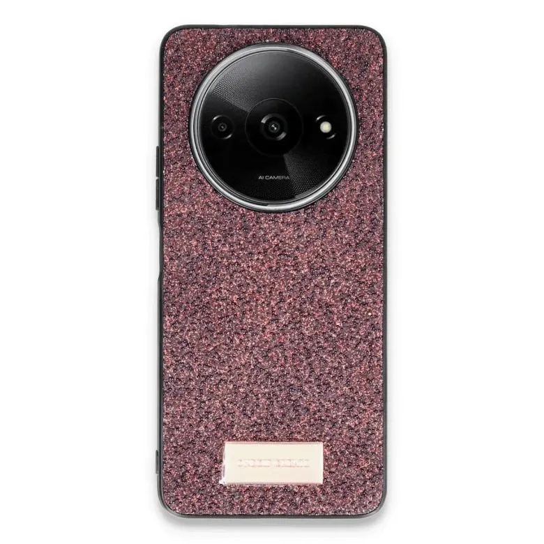 Onegif Xiaomi Redmi A3 4g Bright Simli Kapak - Derin Mor