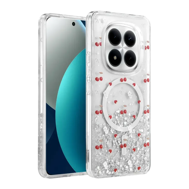 Onegif Xiaomi Redmi Note 15 4g Misk Simli Magsafe Kapak - Desen 5