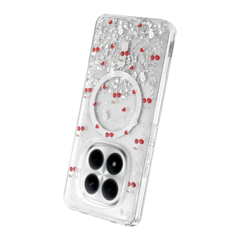 Onegif Xiaomi Redmi Note 15 Pro 5g Misk Simli Magsafe Kapak - Desen 5