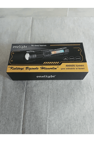 Onelight Şarjlı Ve Zoomlu El Feneri