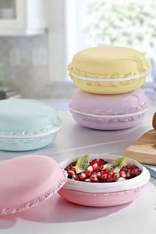 Online Kapında Mutfak-00191 Lüks Makaron Şeklinde Saklama Kabı