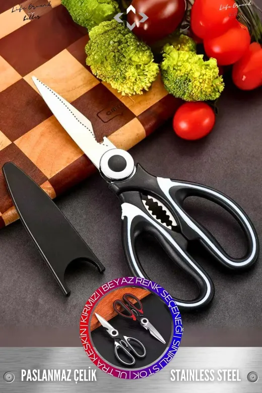 Online Kapında Mutfak-00405 Online  Kapında Çok Amaçlı Ultra Keskin Mutfak Makası