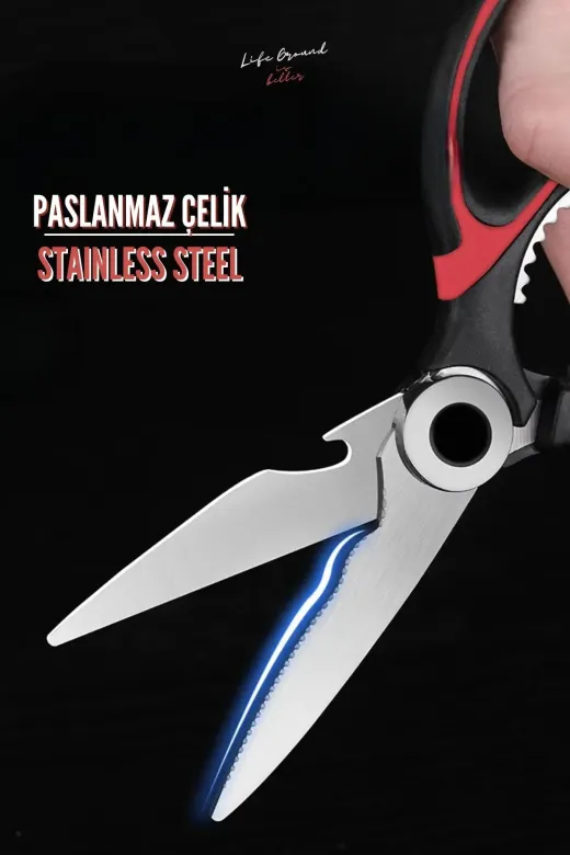 Online Kapında Mutfak-00405 Online  Kapında Çok Amaçlı Ultra Keskin Mutfak Makası