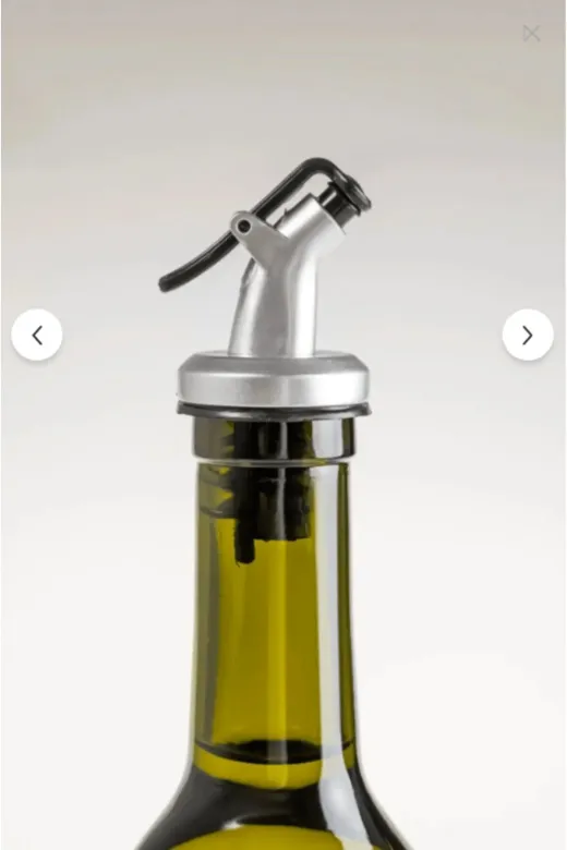 Online Kapında Mutfak-03524 Lüks Amber 2'li 750 Ml Zeytinyağı Sıvıyağ Şişesi Dekoratif Yağdanlık Yağlık