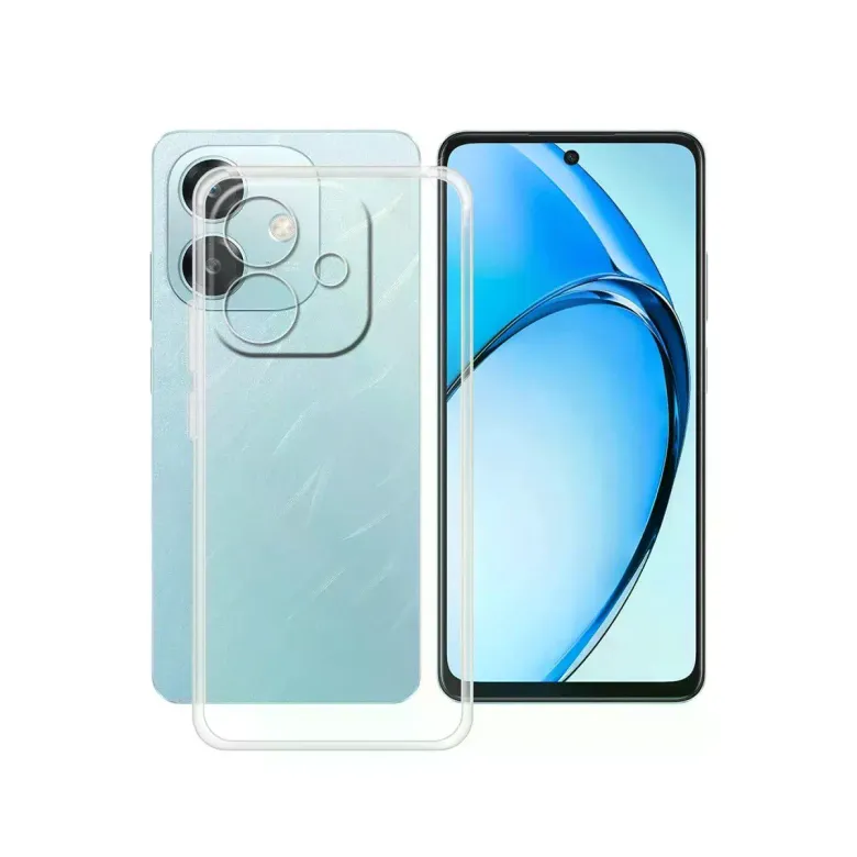 Oppo A3 Kılıf Lüx Şeffaf Silikon