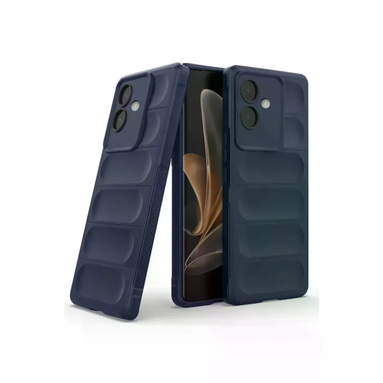 Oppo A3 Kılıf Optimum Silikon - Lacivert