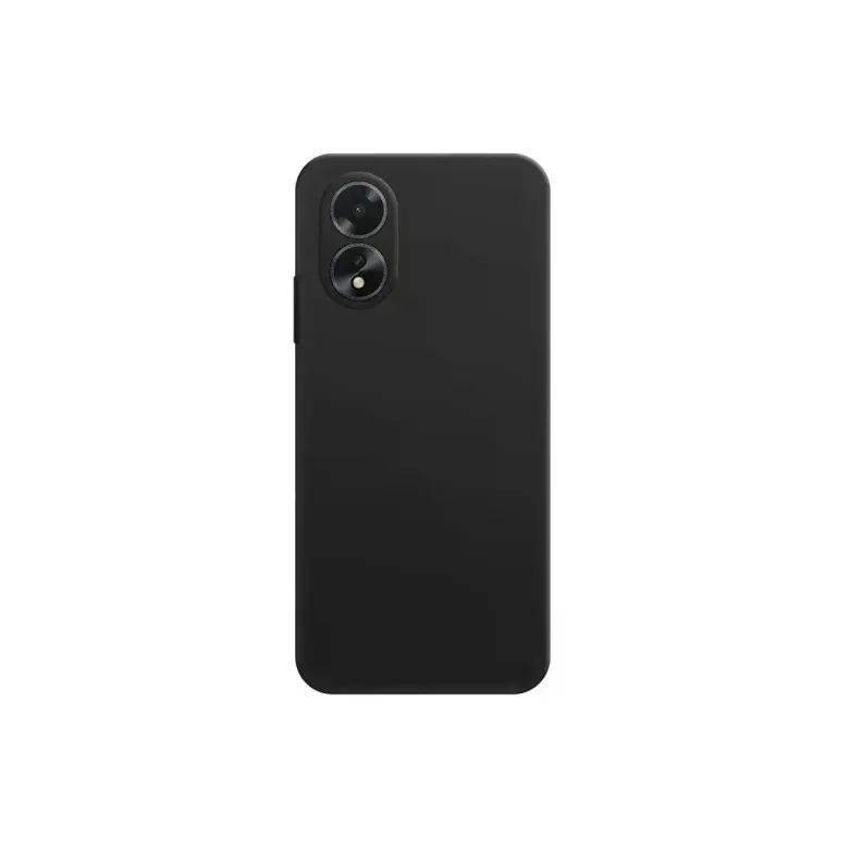 Oppo A38 Kılıf First Silikon - Siyah