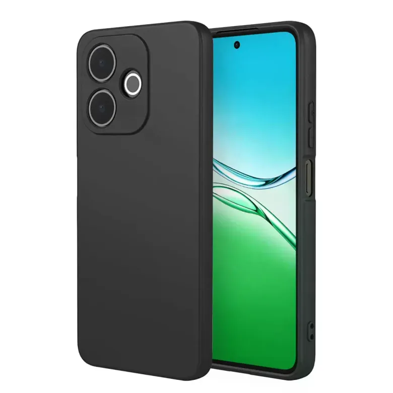 Oppo A5 Pro 4g First Silikon - Siyah