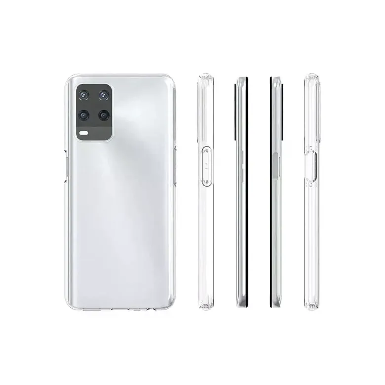 Oppo A54 4G Kılıf Lüx Şeffaf Silikon
