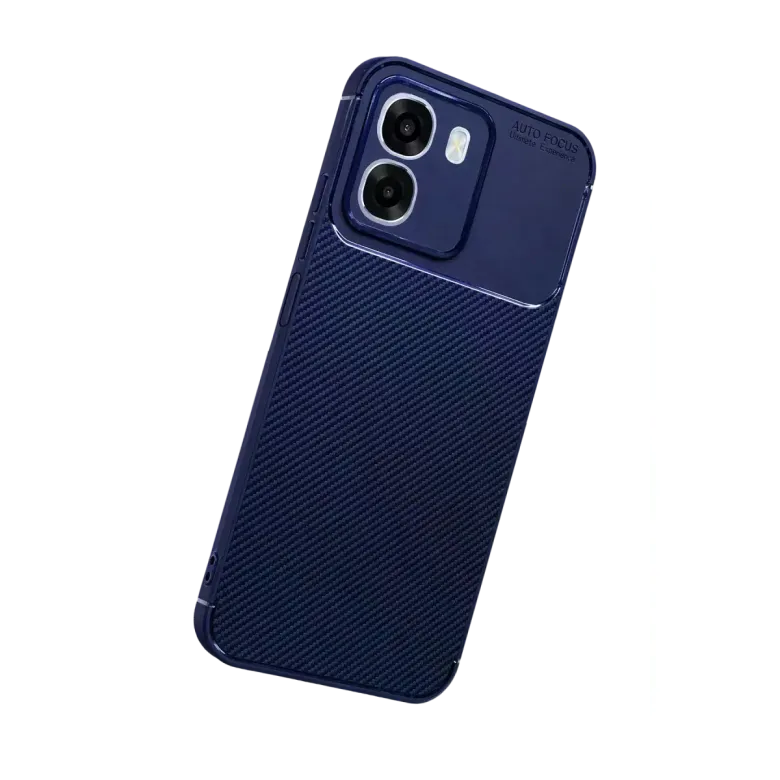 Oppo Oppo A6t 5g Auto Focus Karbon Kapak - Lacivert