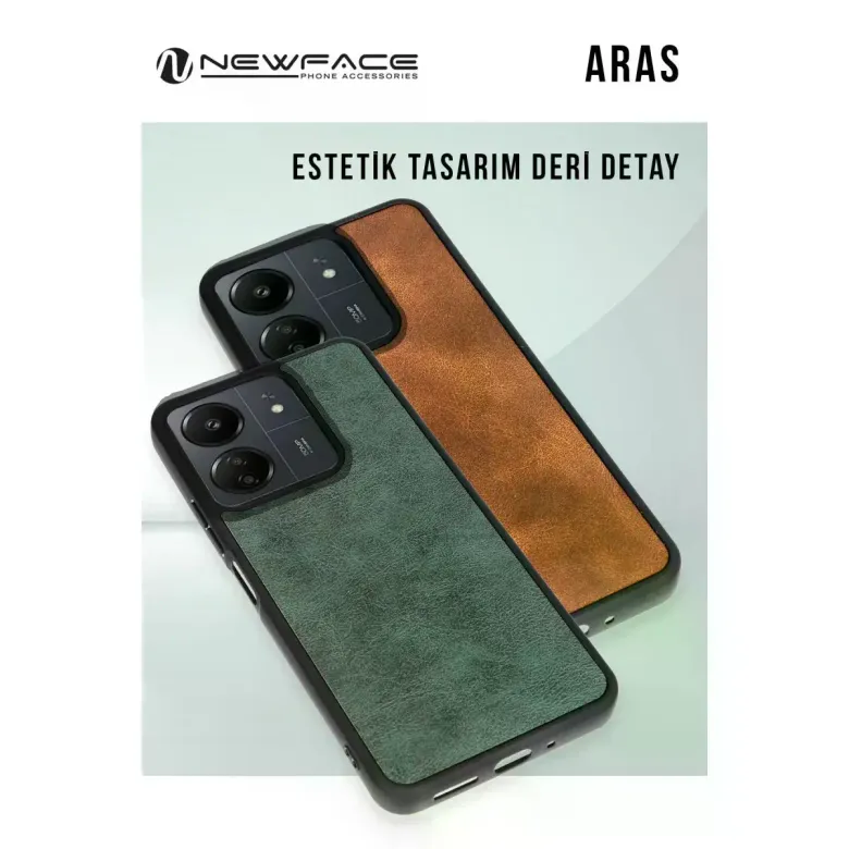 Oppo Reno 11f Kılıf Aras Deri Kapak - Lacivert