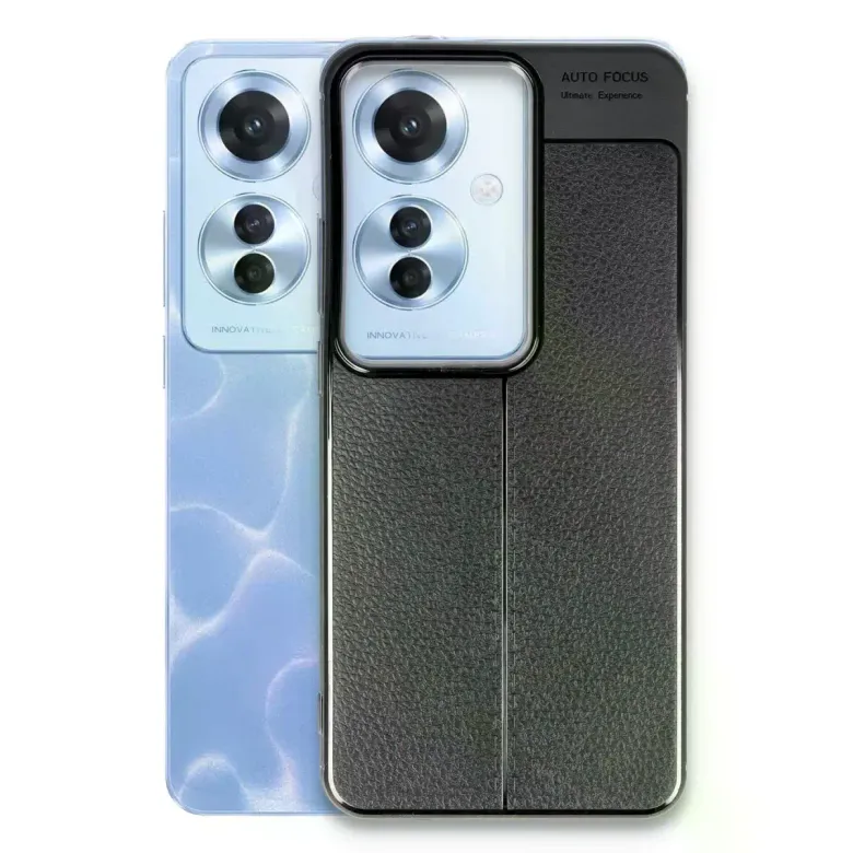 Oppo Reno 11f Kılıf Auto Focus Kapak - Siyah