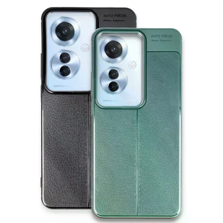 Oppo Reno 11f Kılıf Auto Focus Kapak - Siyah
