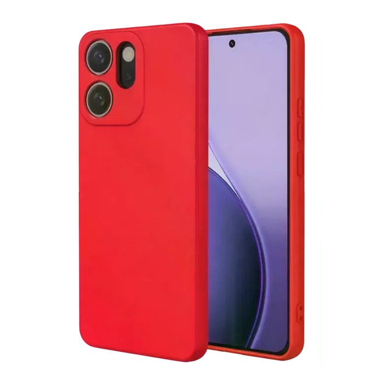 Oppo Reno 14f First Silikon - Kırmızı