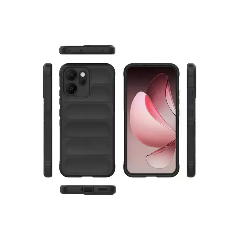 Oppo Reno 14f Optimum Silikon - Siyah