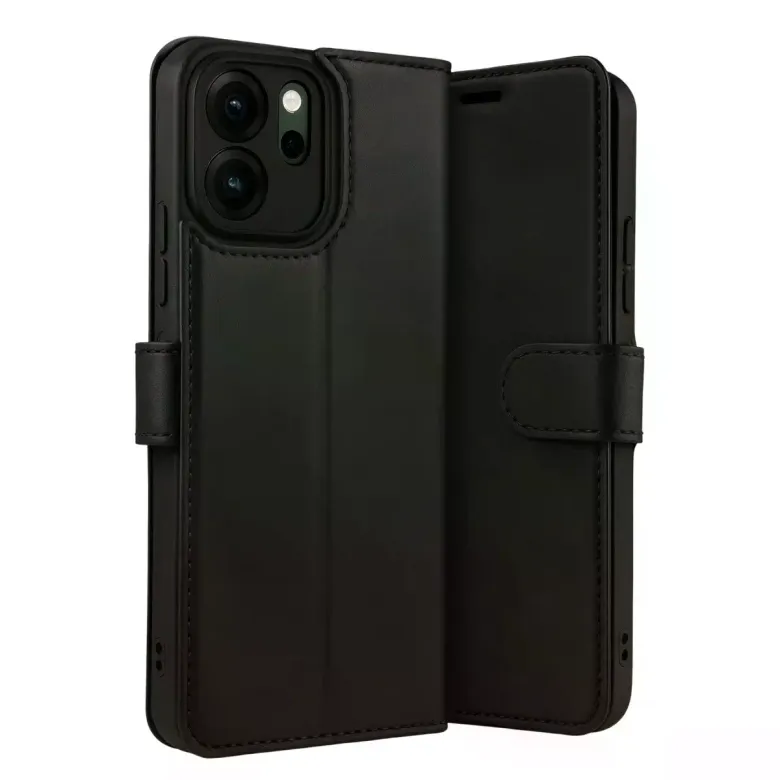 Oppo Reno 14f Trend S Plus Kapaklı Kılıf - Siyah