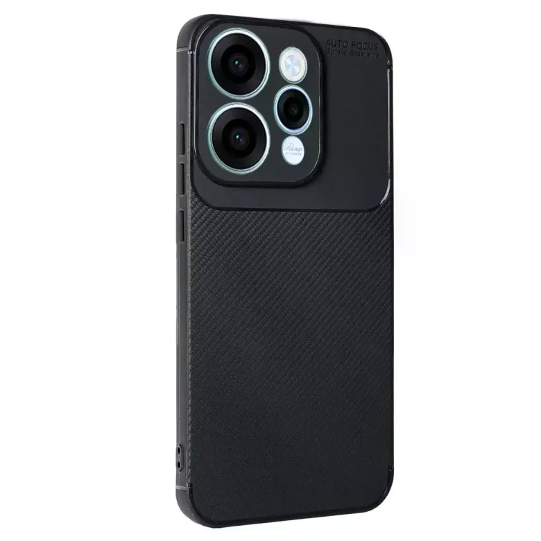 Oppo Reno 15 Auto Focus Karbon Kapak - Siyah