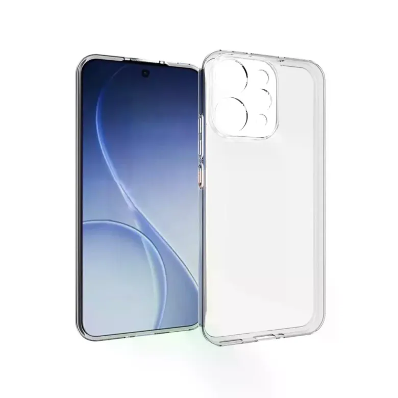 Oppo Reno 15 Lüx Şeffaf Silikon - Şeffaf