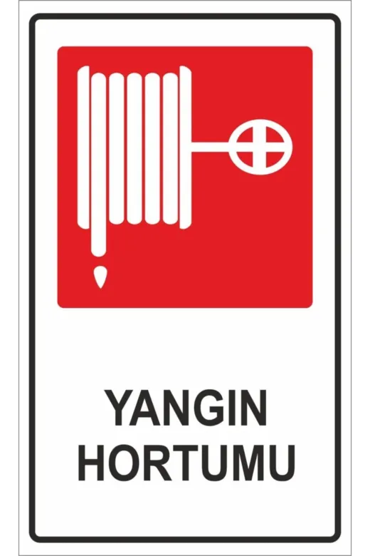 Oracal MT530 Yangın Hortumu Ikaz Uyarı Levhası