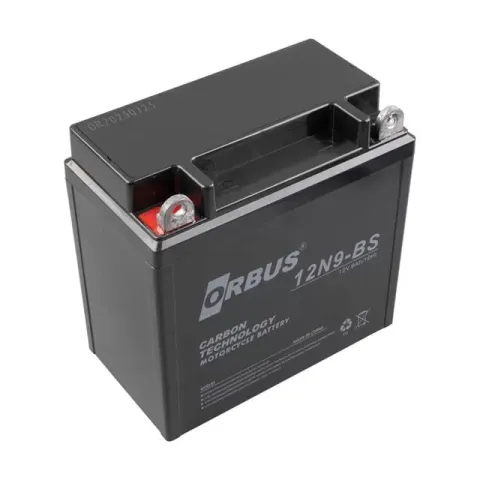 Orbus 12n9-bs 12 V 9 Ah Asit İçinde Karbon Motosiklet Aküsü