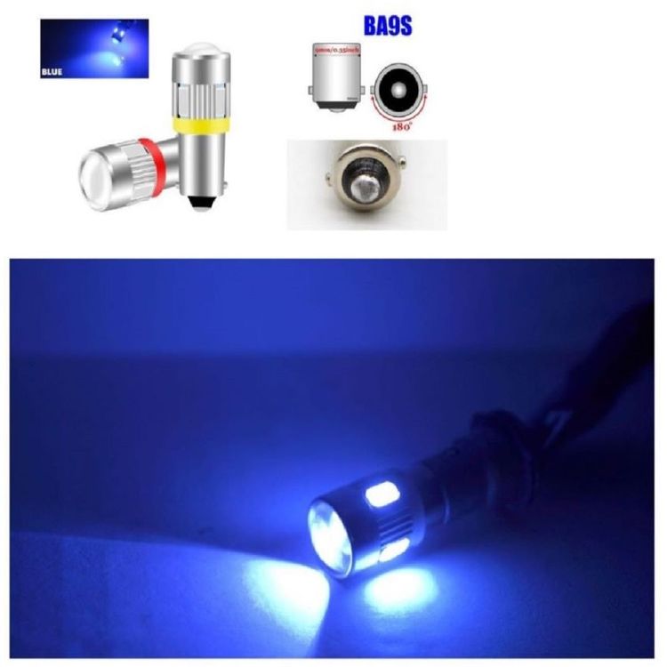orco T453&H6BLUE ( 2 X Adet ) 1 Takim T4 53 & H6 Led Ampul Gösterge Gündüz Sürüş Park Ampulu Led Mavi (Blue)