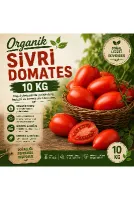 Organik Sivri Domates 10 kg