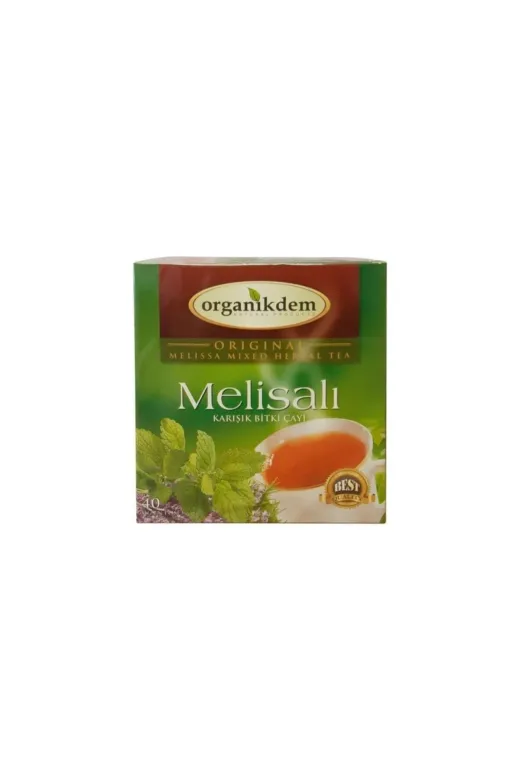 organikdem MRTYSMBRN10522 Melisalı Karışık Bitki Çayı 40 Süzen Poşet