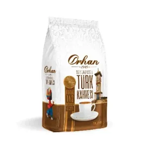 Orhan Türk Kahvesi 500 gr – Taş Değirmen Öğütülmüş Geleneksel Türk Kahvesi