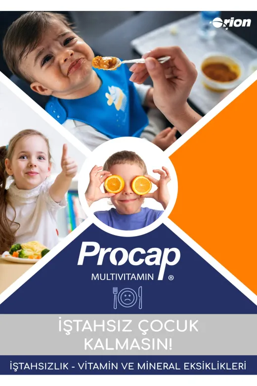 orion procap 8690088017254 Procap Multi Vitamin Cam Şişe 250 Ml