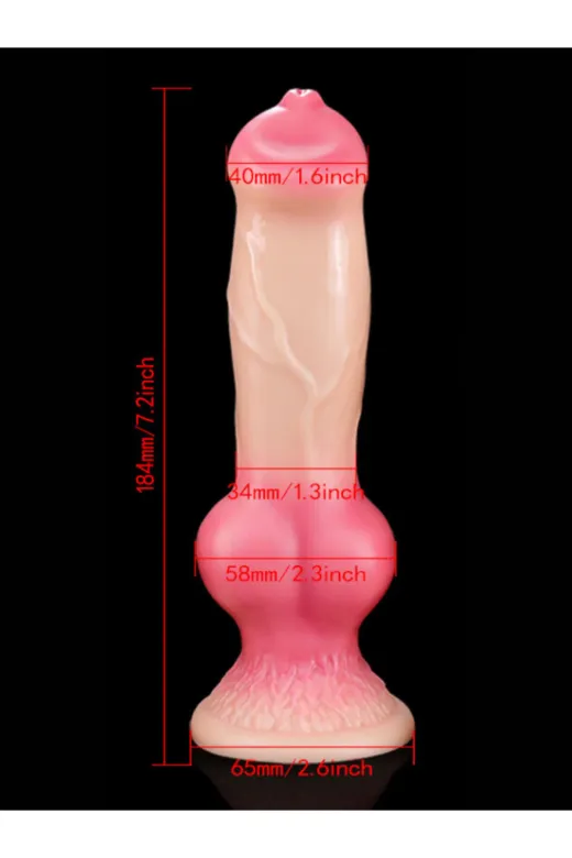 Orta Boy Köpek Dildo
