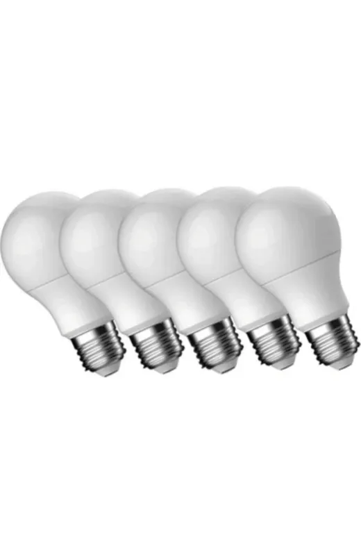Osaka Light 12w 3000k 5 li 5'li Paket 12W = 90W Eşdeğer 3000 Kelvin Gün Işığı Açık Sarı E27 Duylu A60 970 Lümen Led Ampul