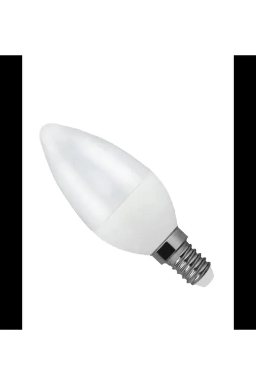 Osaka Light LED 0016 5li (5' Li Paket) 7W = 50W Eşdeğer 6500K Beyaz Işık E14 Duylu 630Lm Led Buji Mum Ampul E Enerji Sınıfı