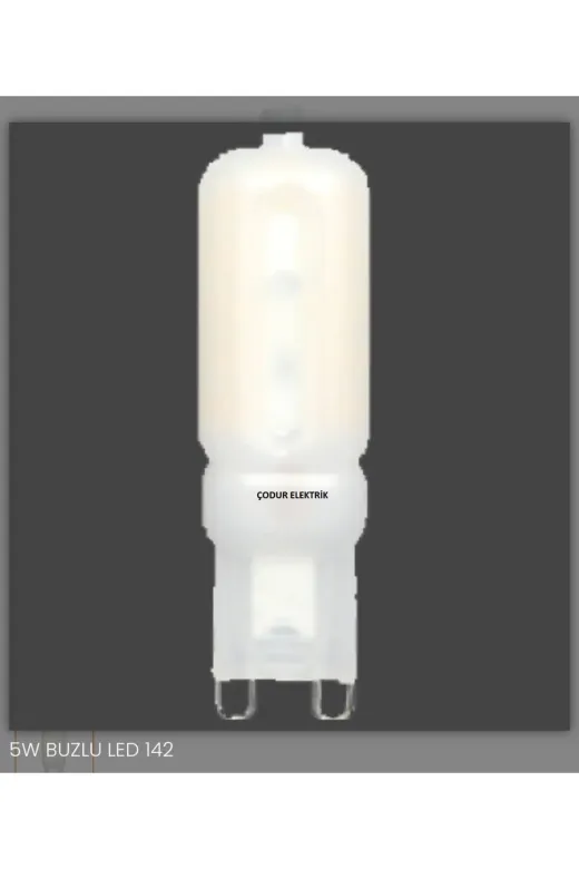 Osaka Light LED 143 5Watt Buzlu G9 Duylu 6500Kelvin Beyaz Işık 380Lm A+ Enerji Led Kapsul Ampul