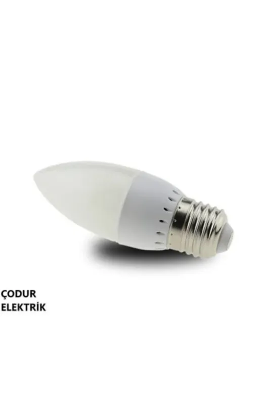 Osaka Light Ledd 025 7W = 50W Eşdeğer 3000K Gün Işığı (Sari Işik) E27 Duylu Led Buji Mum Ampul 540Lm E Enerji Tüketimi