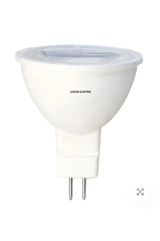 Osaka Light Pro 710 7W = 50W Eşdeğer 3000 Gün Işığı (Sarı Işık ) 220V Mr16 İğne Bacak Led Cob Spot Ampül 630Lm A Enerji