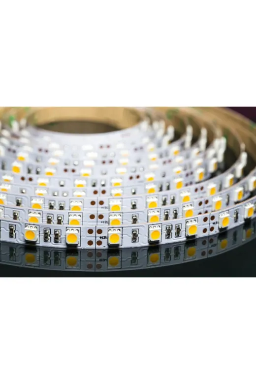 Osaka Light SRT 022 12V 8W Mavi Işık 5Metre 3 Çipli Ip20 Metrede 60 Led Iç Mekan Yapışkan Bantlı Şerit Led