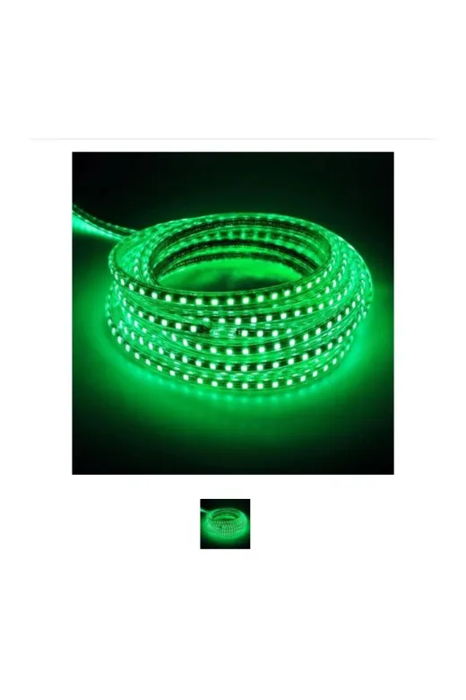 Osaka Light SRT 053 12V 14.4W Yeşil Işık 5 Metre 3 Çipli Ip20 Metrede 60 Led Iç Mekan Yapışkanlı Şerit Led Aydınlatma